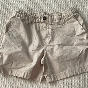 chubbies Beige Elastic-Waist Bermuda Shorts